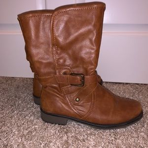 Brown boots